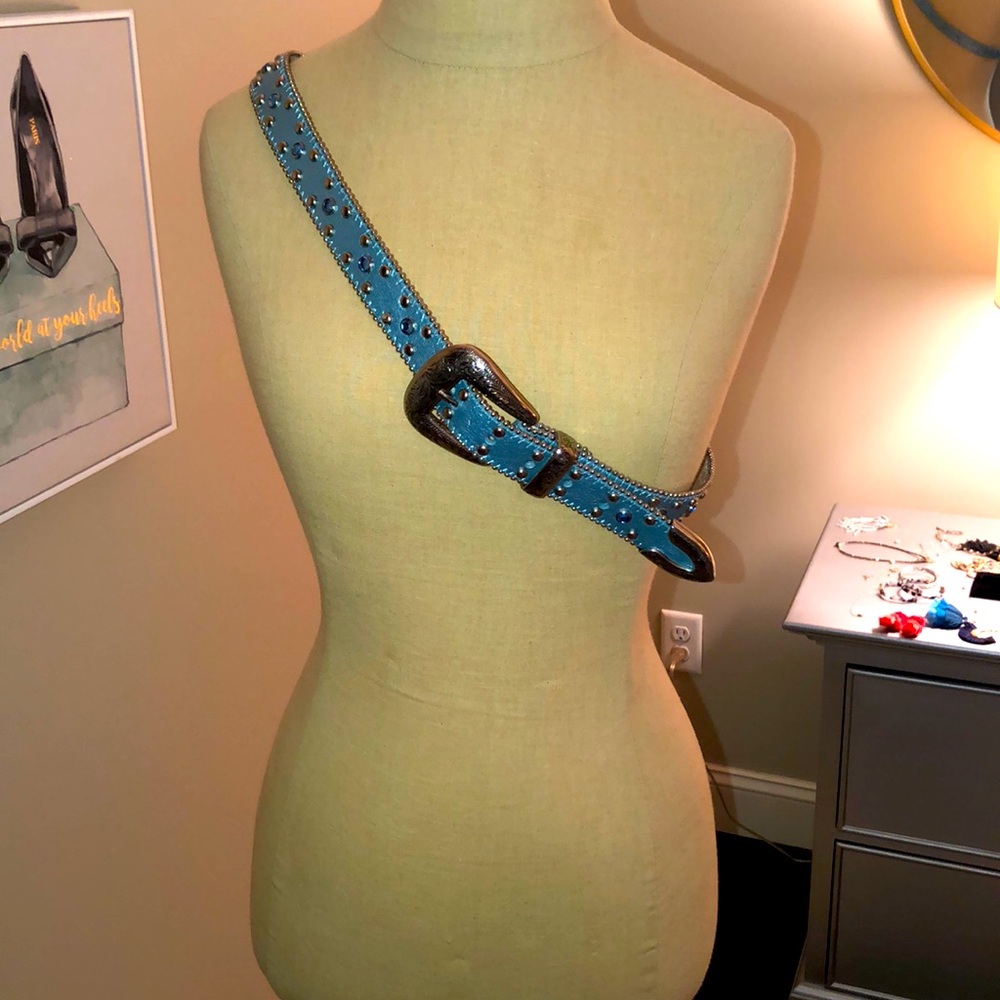 Rhinestone belt